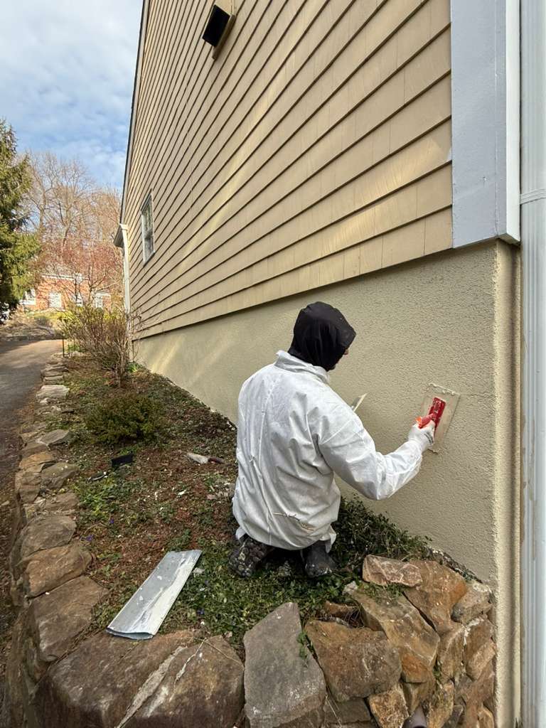 Detailed stone masonry craftsmanship